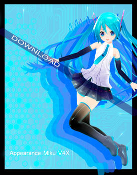 Appearance Miku V4X 200+watchers gift DL!!