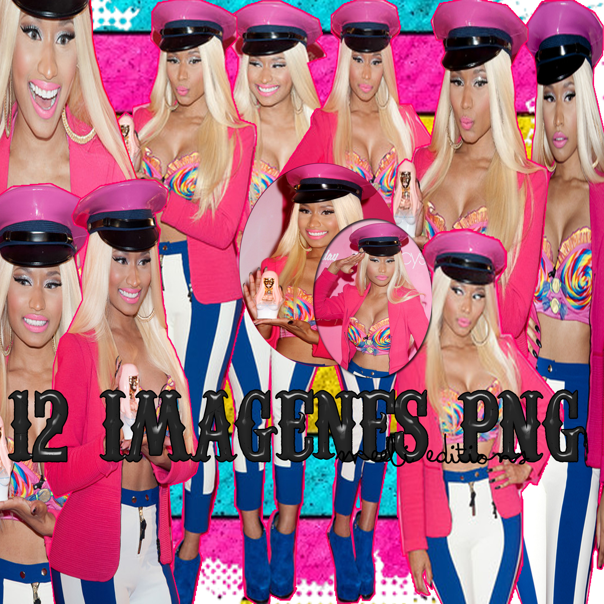 Nicki Minaj Pack Png.-