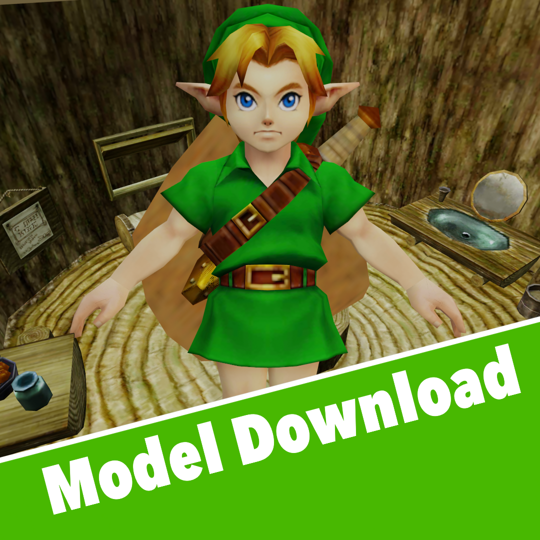 Ocarina of Time 3D Young Link Model (Fixed!) by SariaOfTheKokiri on DeviantArt