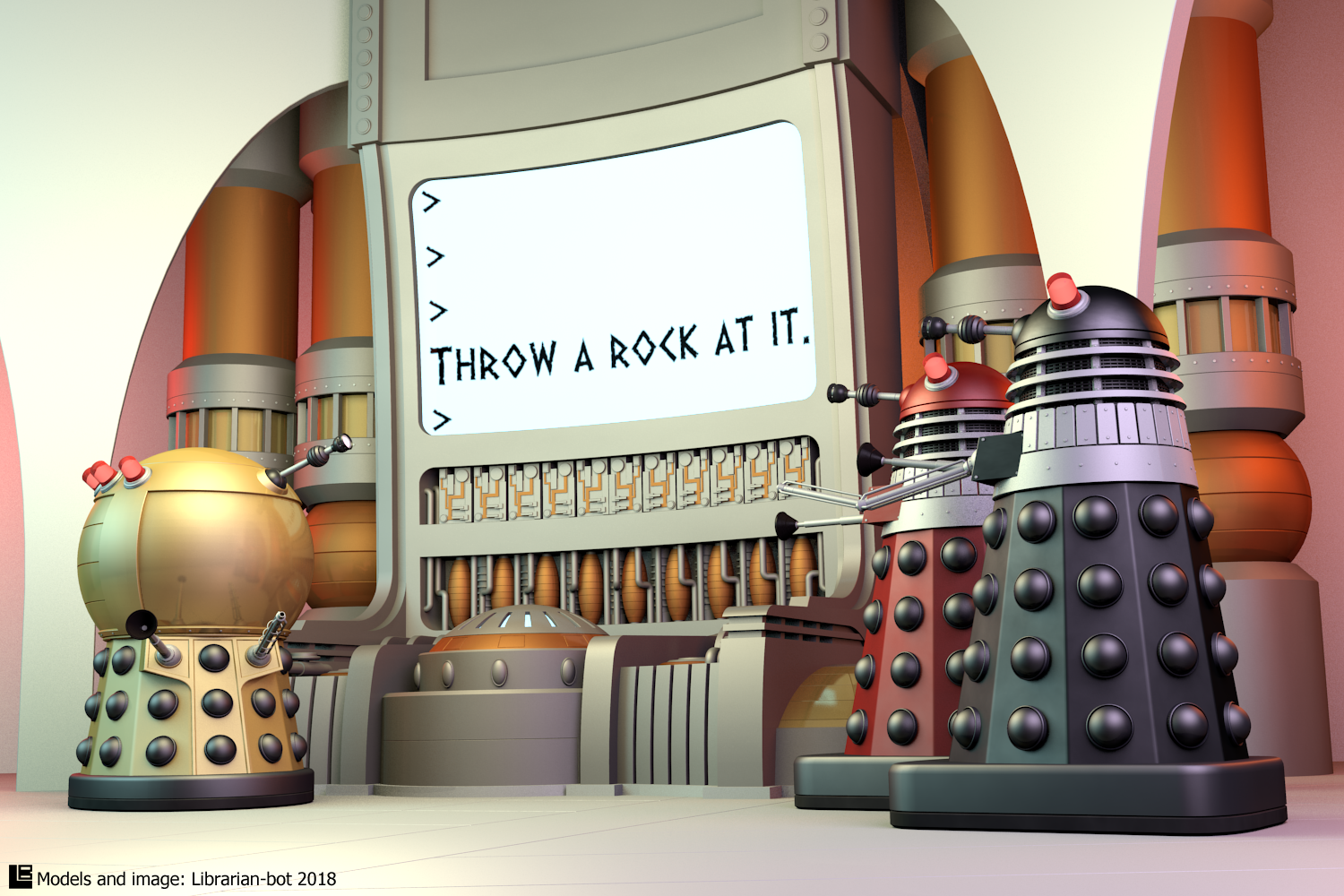 Another brilliant idea . . . by Librarian-bot on DeviantArt