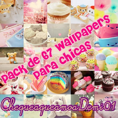 Pack de wallpapers para chicas by ChequeaqueamoaDemi01 on DeviantArt