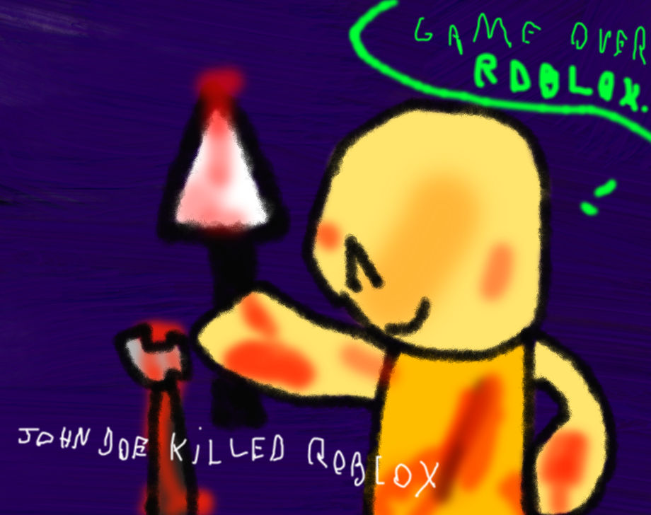 I made art of john doe : r/RobloxArt