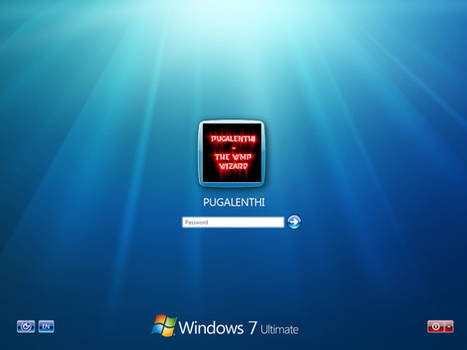 Windows 7 Login Screen