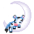 Free Cow on the moon Icon