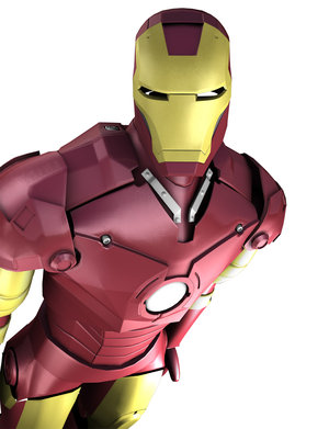 3D Iron Man for Maya