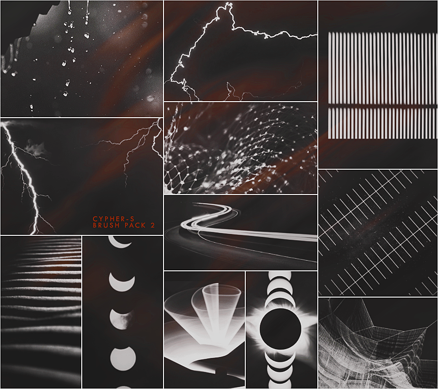 Brush Pack #2 by cypher-s on DeviantArt