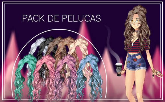 CDM Pack -Pelucas para sucrette