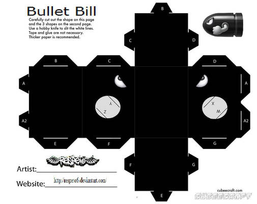 Bullet Bill Cubee