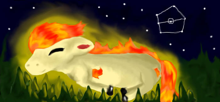 Sleeping Ponyta