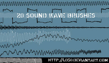 Sound wave brushes