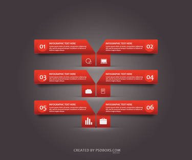 Folding Paper Infographic