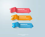 Free PSD Modern Infographic Origami