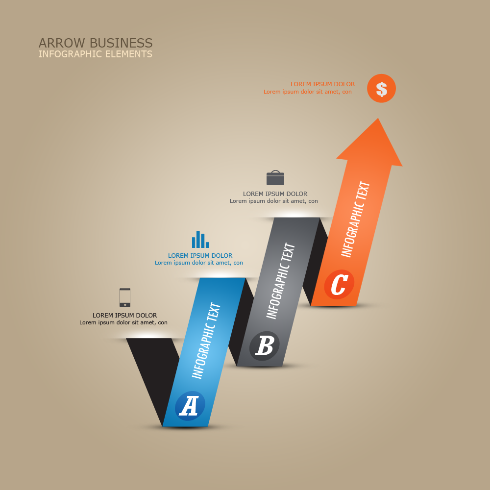 Arrow Business Infographic 001