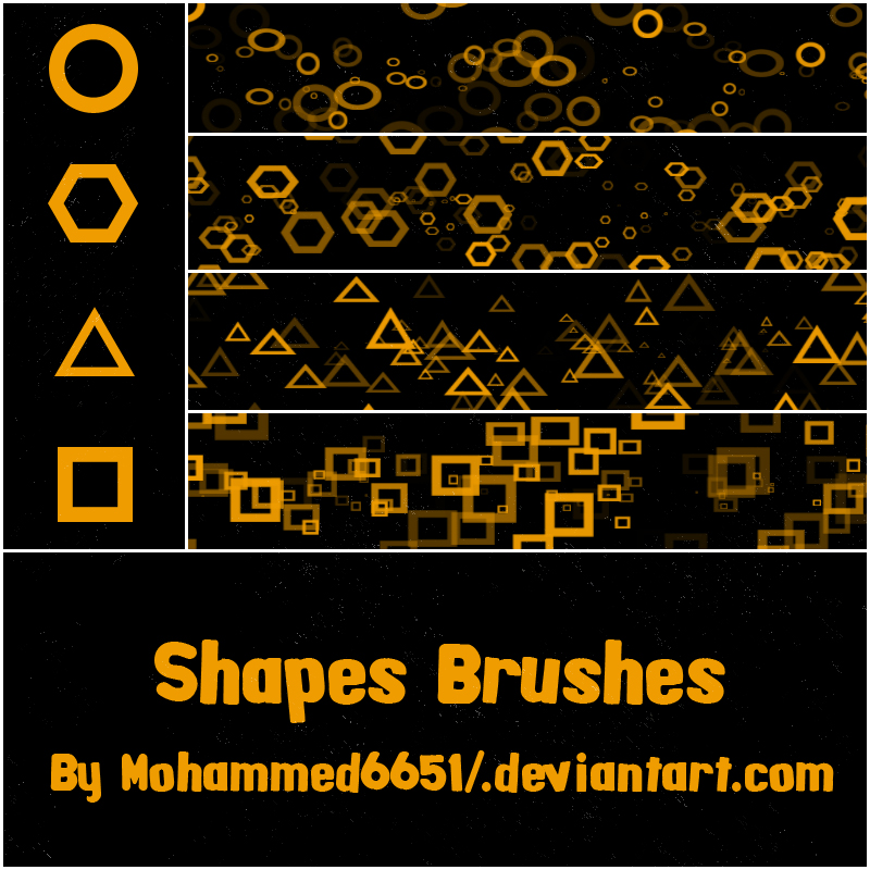 Shapes Brushes