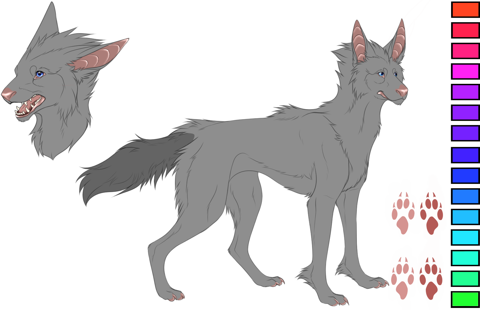 Smooth Vesper Reference Sheet ( Free to Use ) by Draconic-King on ...