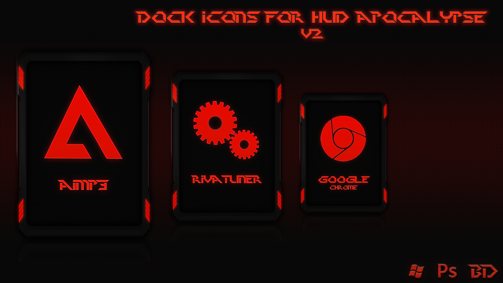 Dock Icons for HUD Apocalypse V2