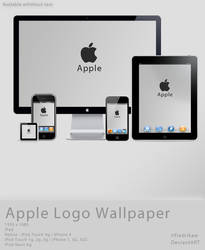 Apple Logo Leather Wallpaper