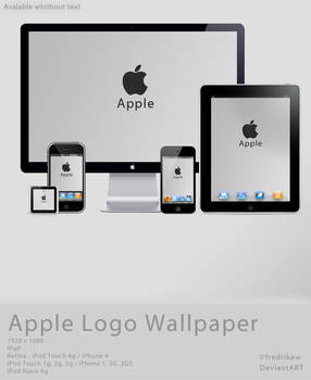 Apple Logo Leather Wallpaper