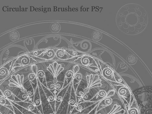 Circular Design Brushes PS7