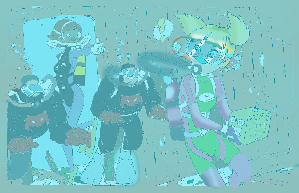 Fan - Gadgetinis - Penny Peril color by Starbear39 on DeviantArt