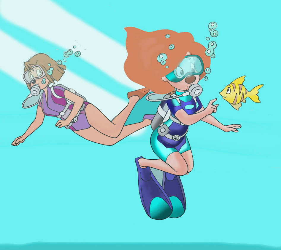 Roxanne and Debbie have a cute moment by Starbear39 on DeviantArt