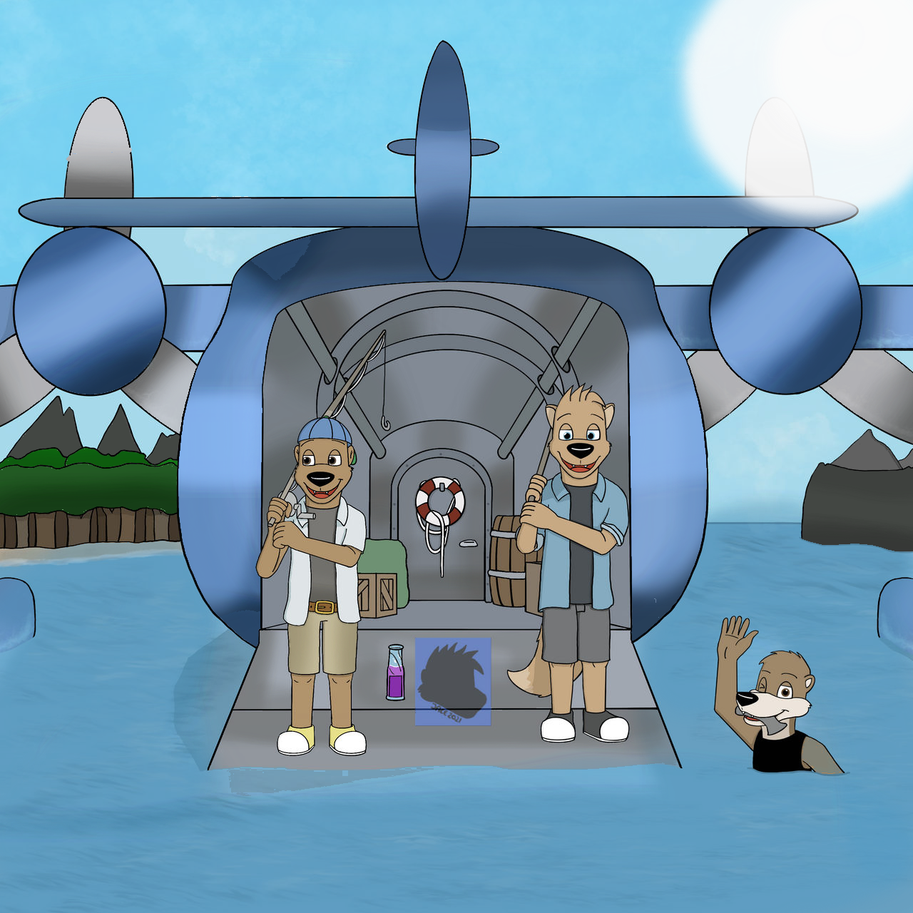 Skysailors Fishing Adventure by Starbear39 on DeviantArt