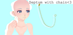 MMD Septum with chain DL