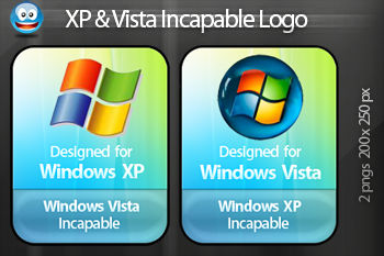 Xp and Vista Incapable Logo