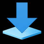 Windows 10 Download Library Icon