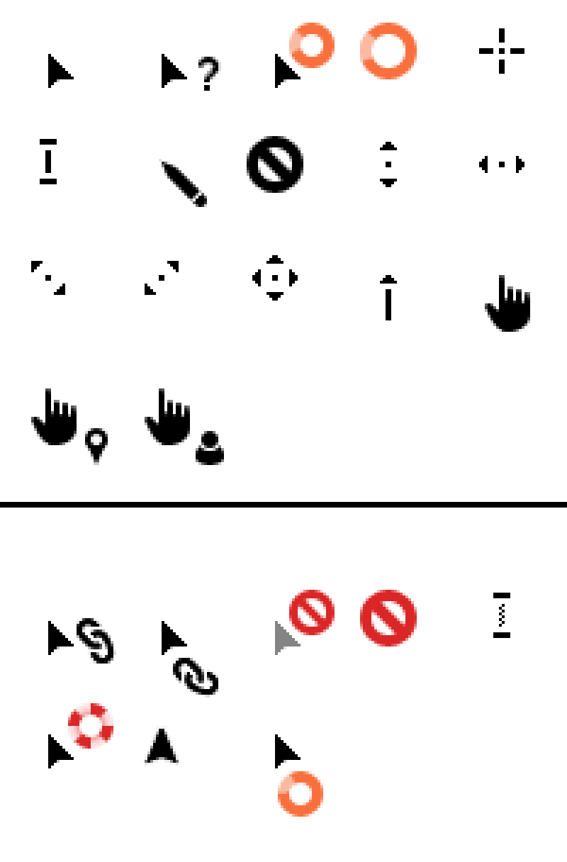 Black Arrow Cursor Pack by Atalor on DeviantArt