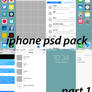 iphone psd template pack