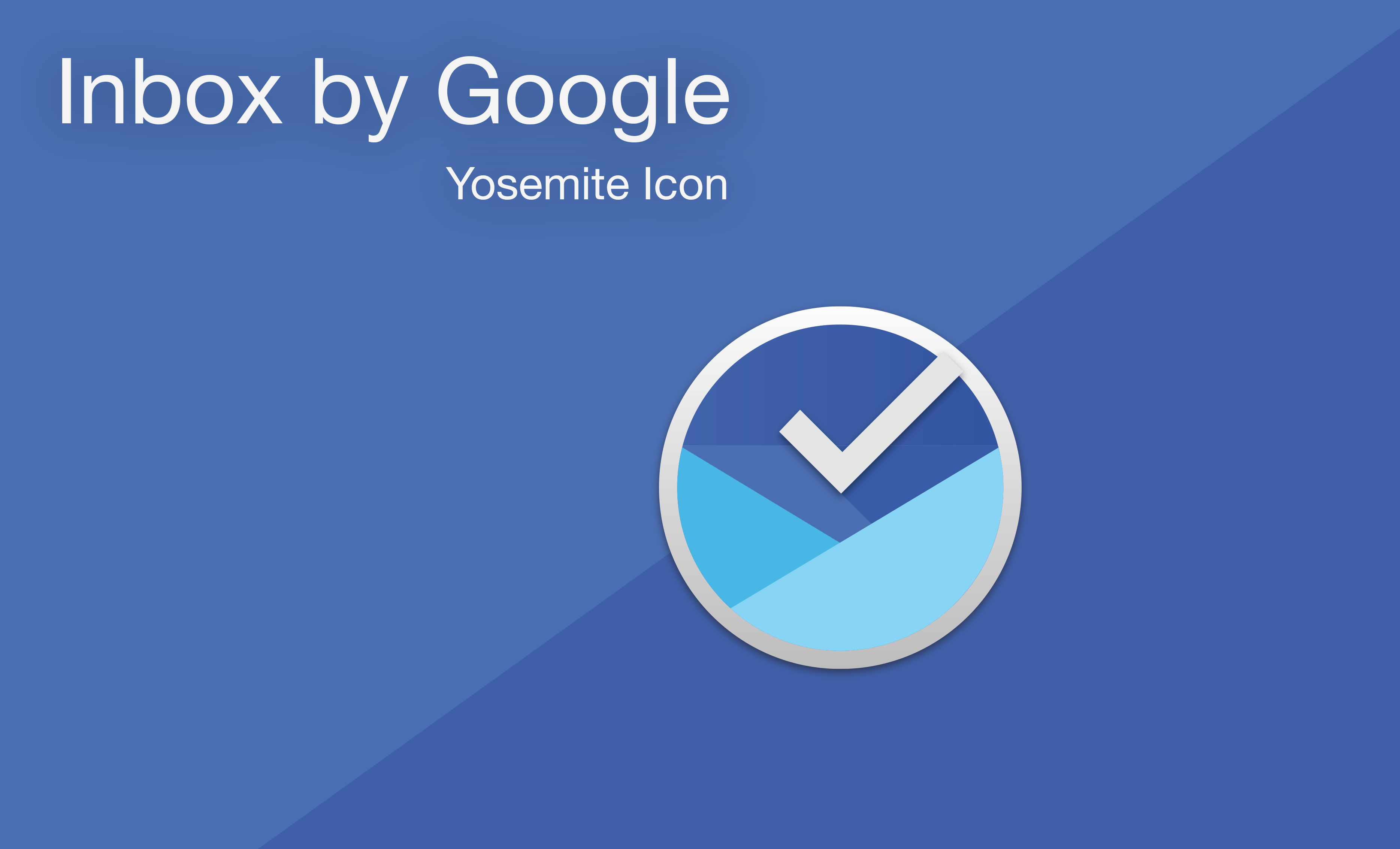 Inbox By Gmail Yosemite Style Icon By Fezvrasta On Deviantart