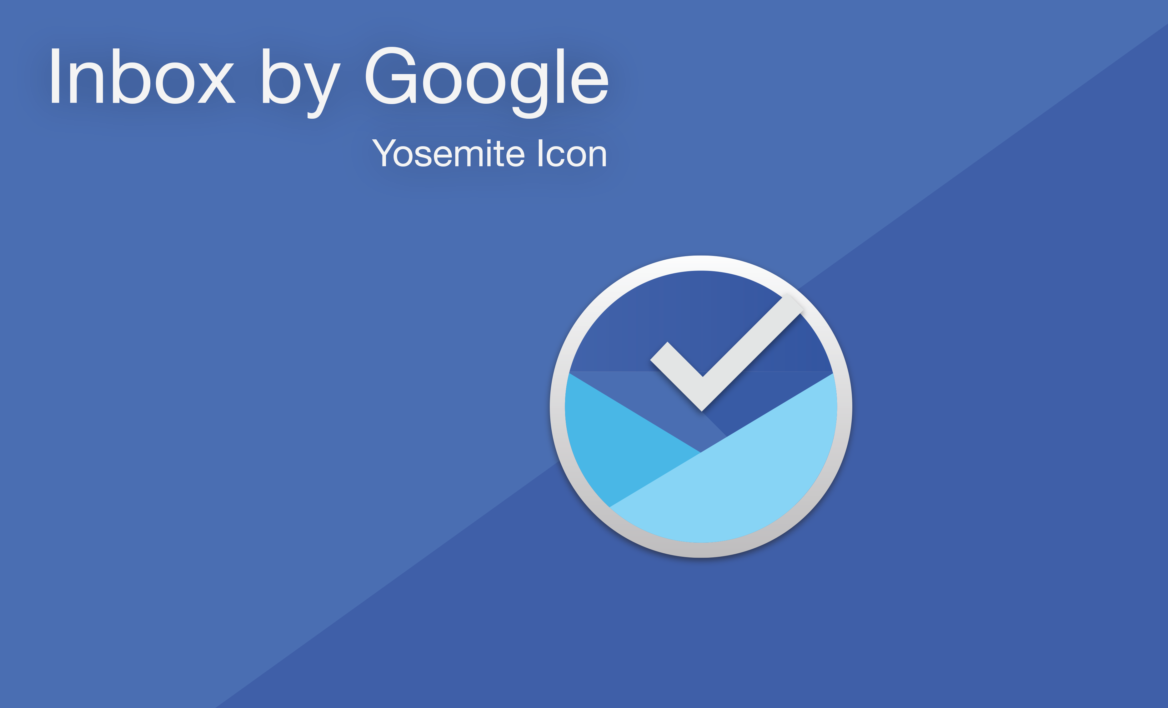 Inbox by Gmail - Yosemite Style icon