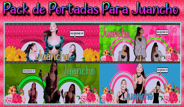 Pack de Portada de Ariana Grande Para Juancho