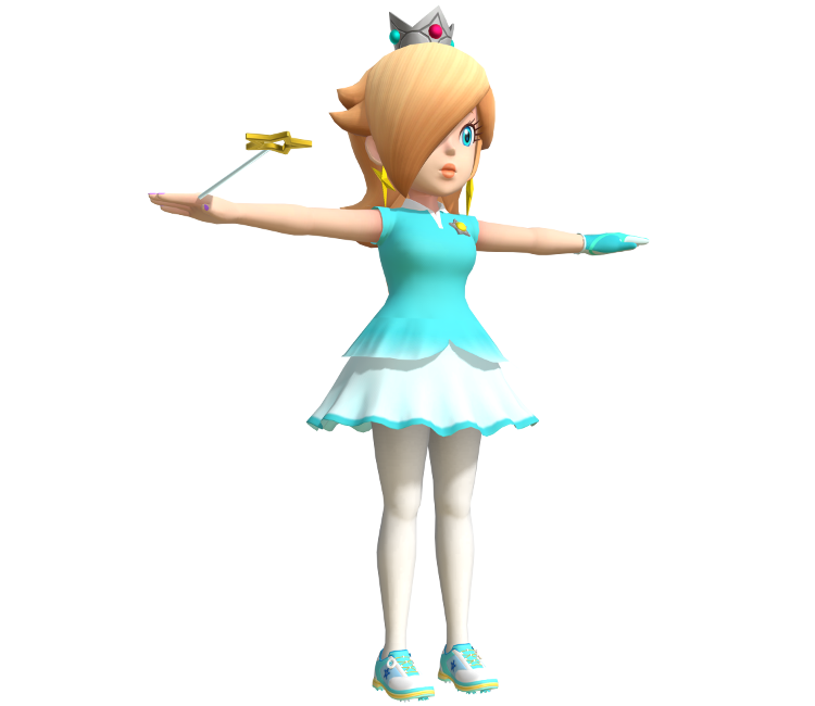 Rosalina Mario Golf Super Rush 3D Models by Itolobosb on DeviantArt