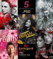 Wattpad Covers .PSD Pack