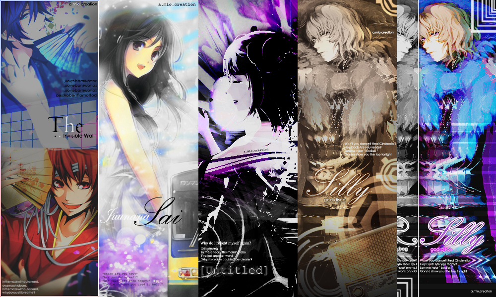 GazettE Inspired Pack 3 by Mio-Alice Lee/Yukkun