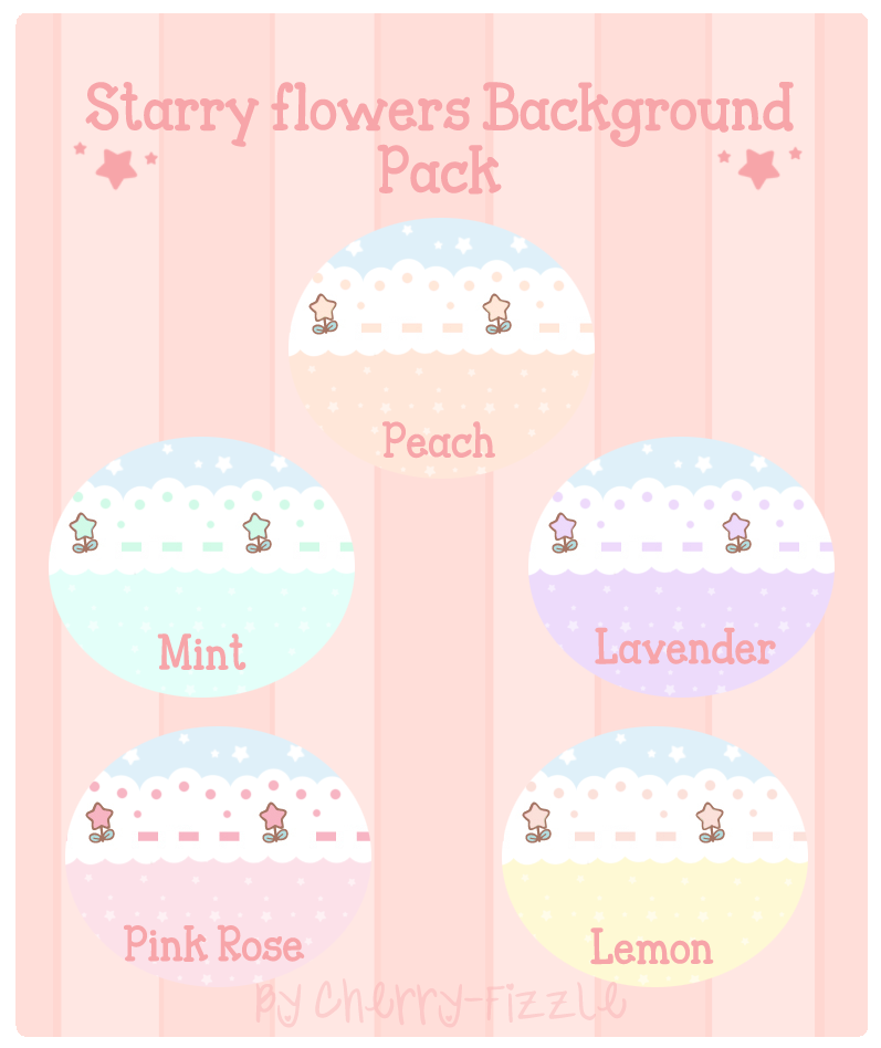 Starry Flowers CBox BG Pack