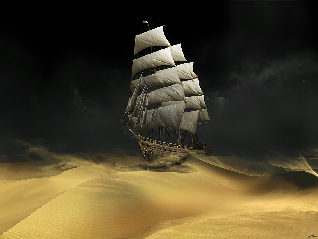 Sailing The Desert