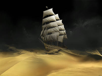 Sailing The Desert