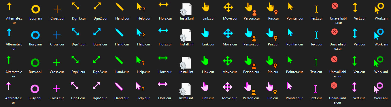 Sixty Four  Custom Cursor for Windows by raylark on DeviantArt