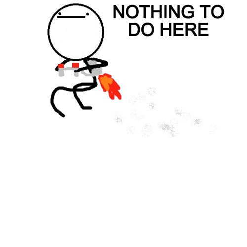 Gif Animado Nothing To Do Here Meme By Amigalove14 On Deviantart