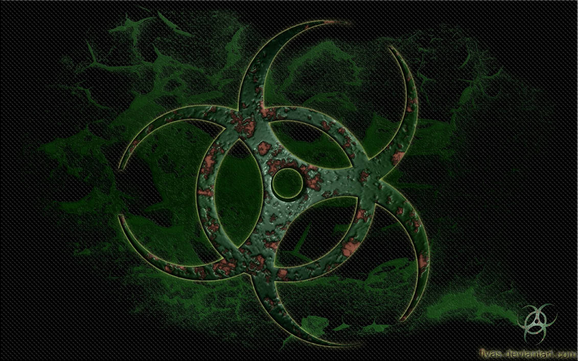 Green Wallpaper Biohazard