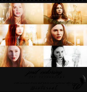 Psd coloring, Amy Pond | Winterowl.