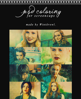 Psd coloring, Vintage Screencaps | Winterowl.