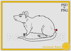 Cartoon Rat base