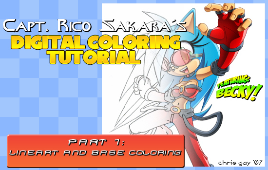 Digital Coloring Tutorial pt.1 by CaptRicoSakara on DeviantArt