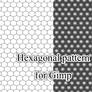 Hexagonal pattern for Gimp