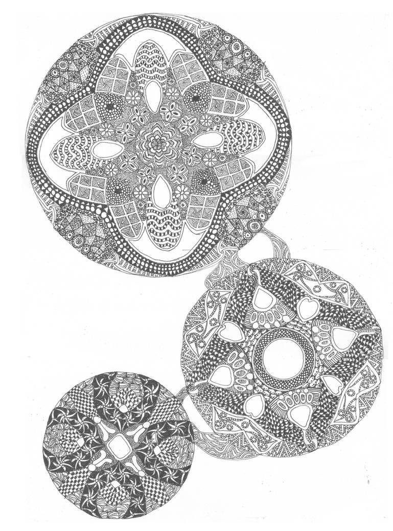 second zentangle by greyforests on DeviantArt