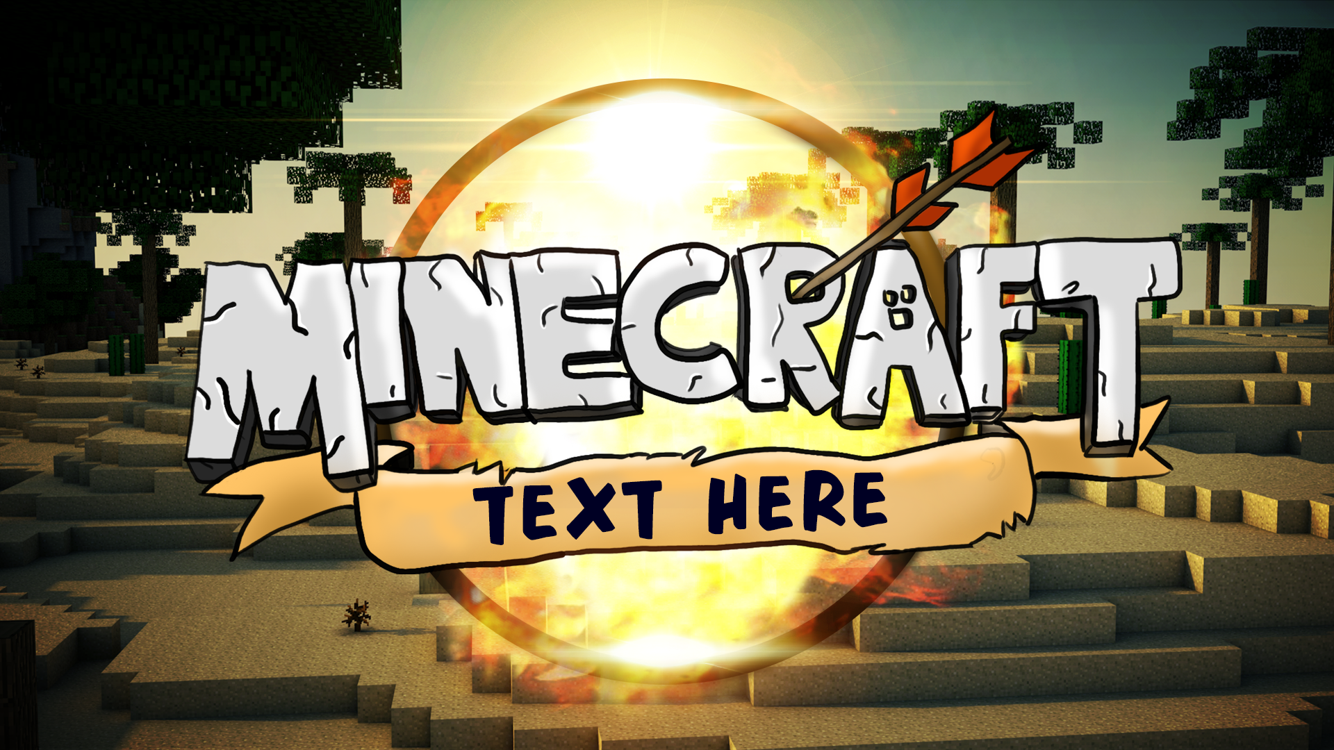 Minecraft Thumbnail Template by OllyOddfarm on DeviantArt Minecraft Thumbnail Template by OllyOddfarm on DeviantArt